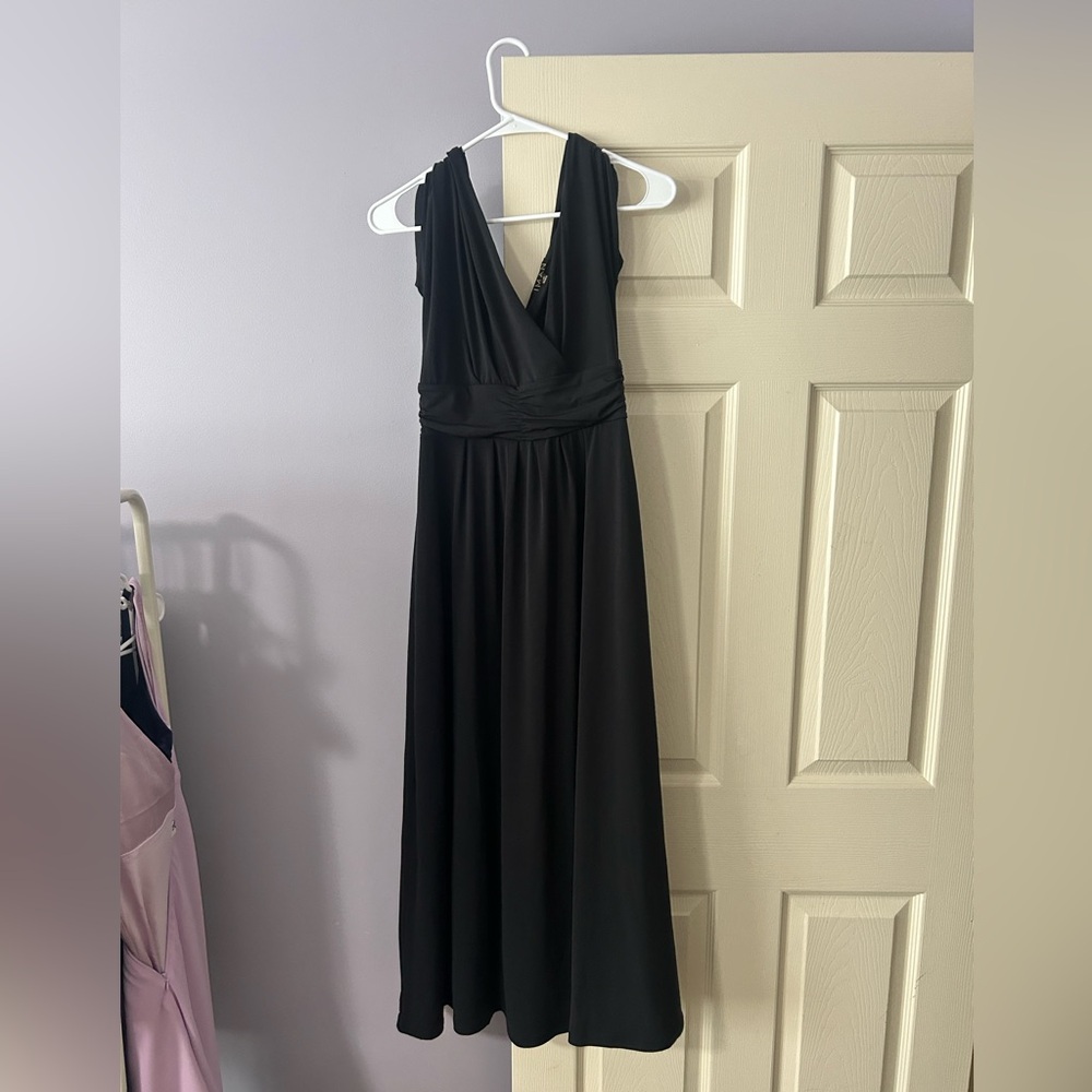 IMAN Green Pleated Halter Maxi Dress for Weddings